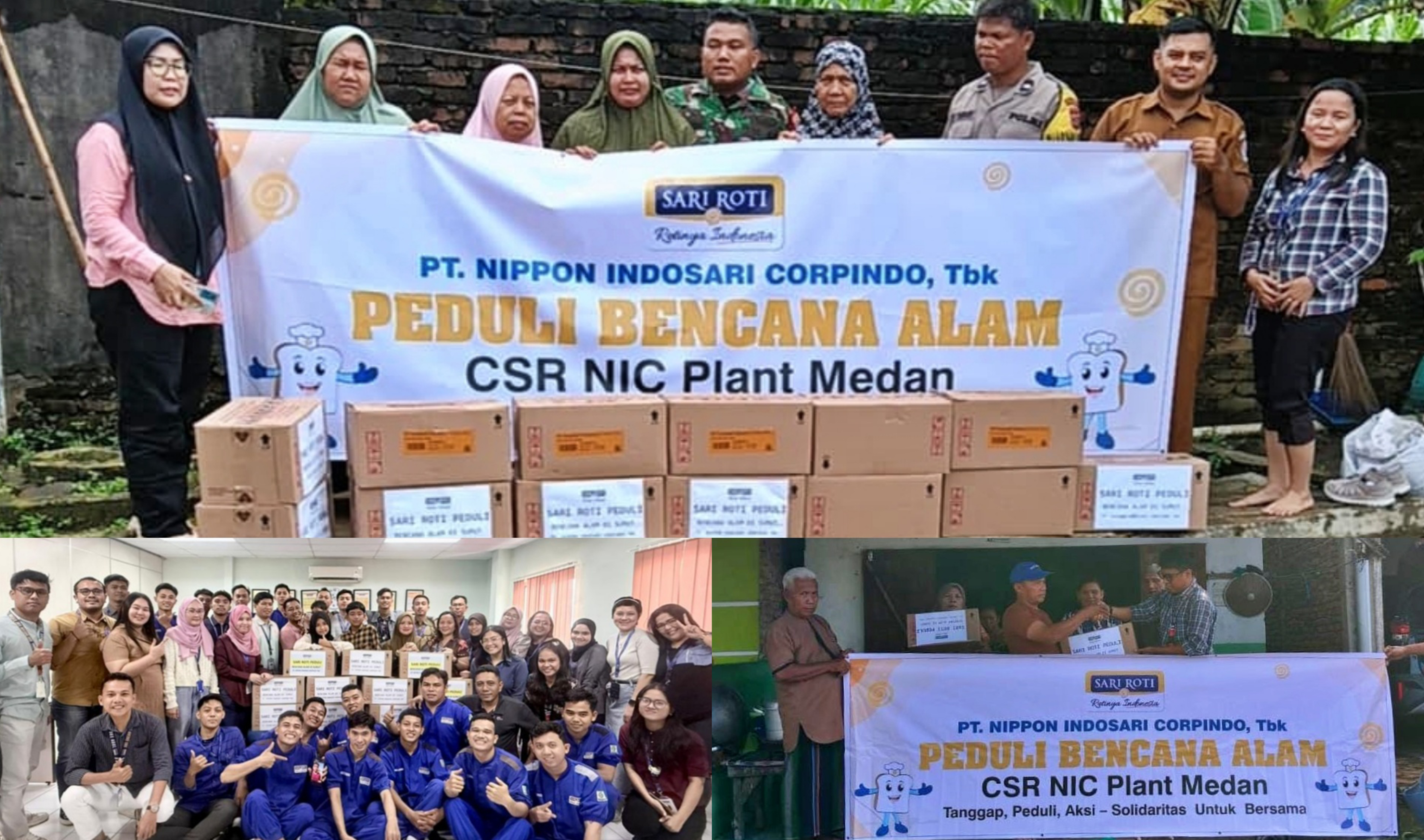 Sari Roti Peduli Banjir Bandang Sumatera Utara