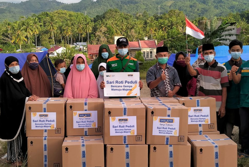 Sari Roti Peduli: Earthquake in Mamuju, West Sulawesi