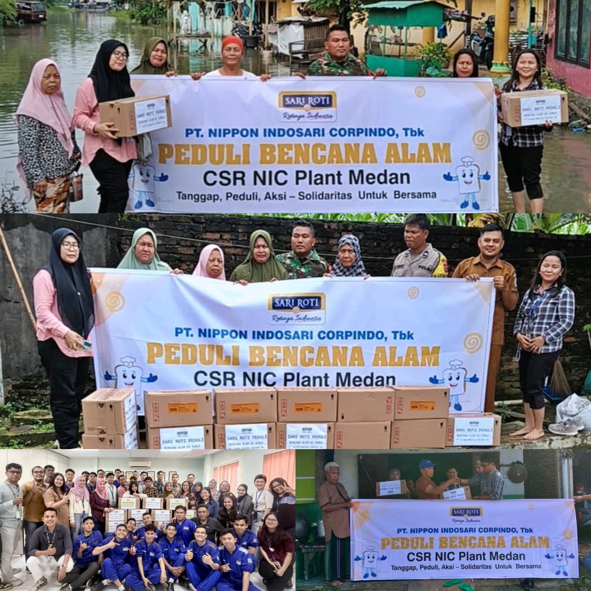 Sari Roti Peduli Banjir Bandang Sumatera Utara