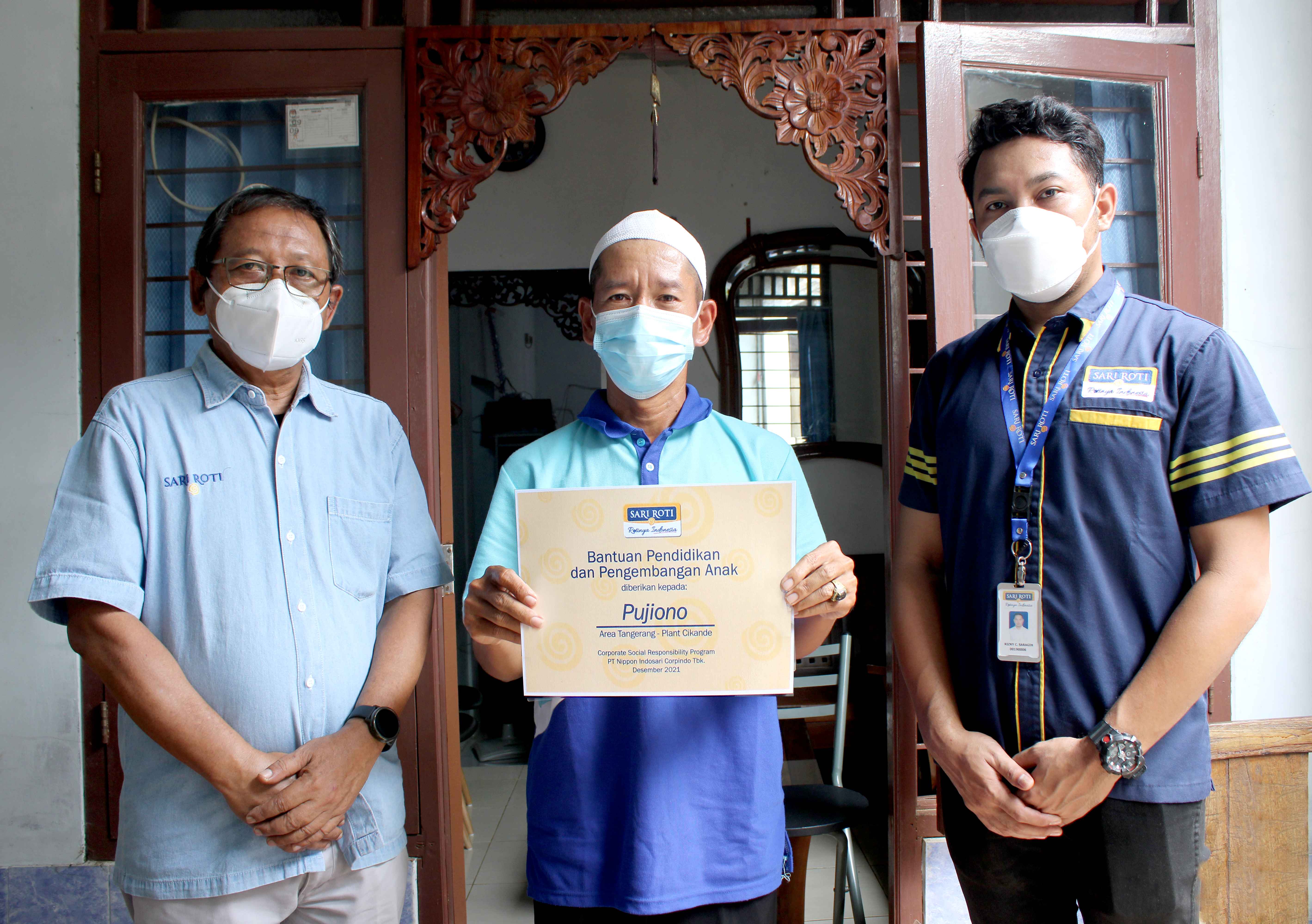 Sari Roti Peduli 2021: Children's Education Fund Assistance for Selling Partners